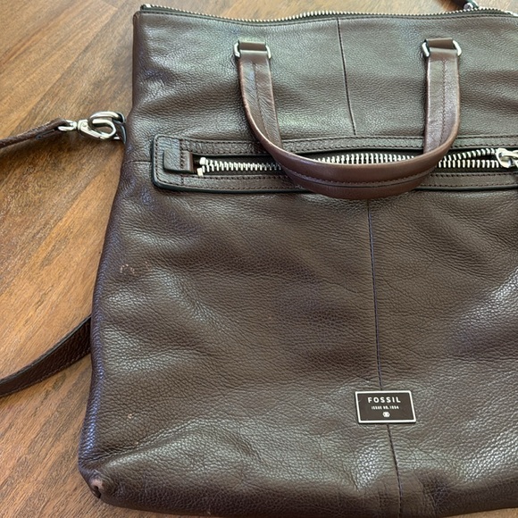 Fossil Dawson Fold Over Crossbody - Picture 10 of 13